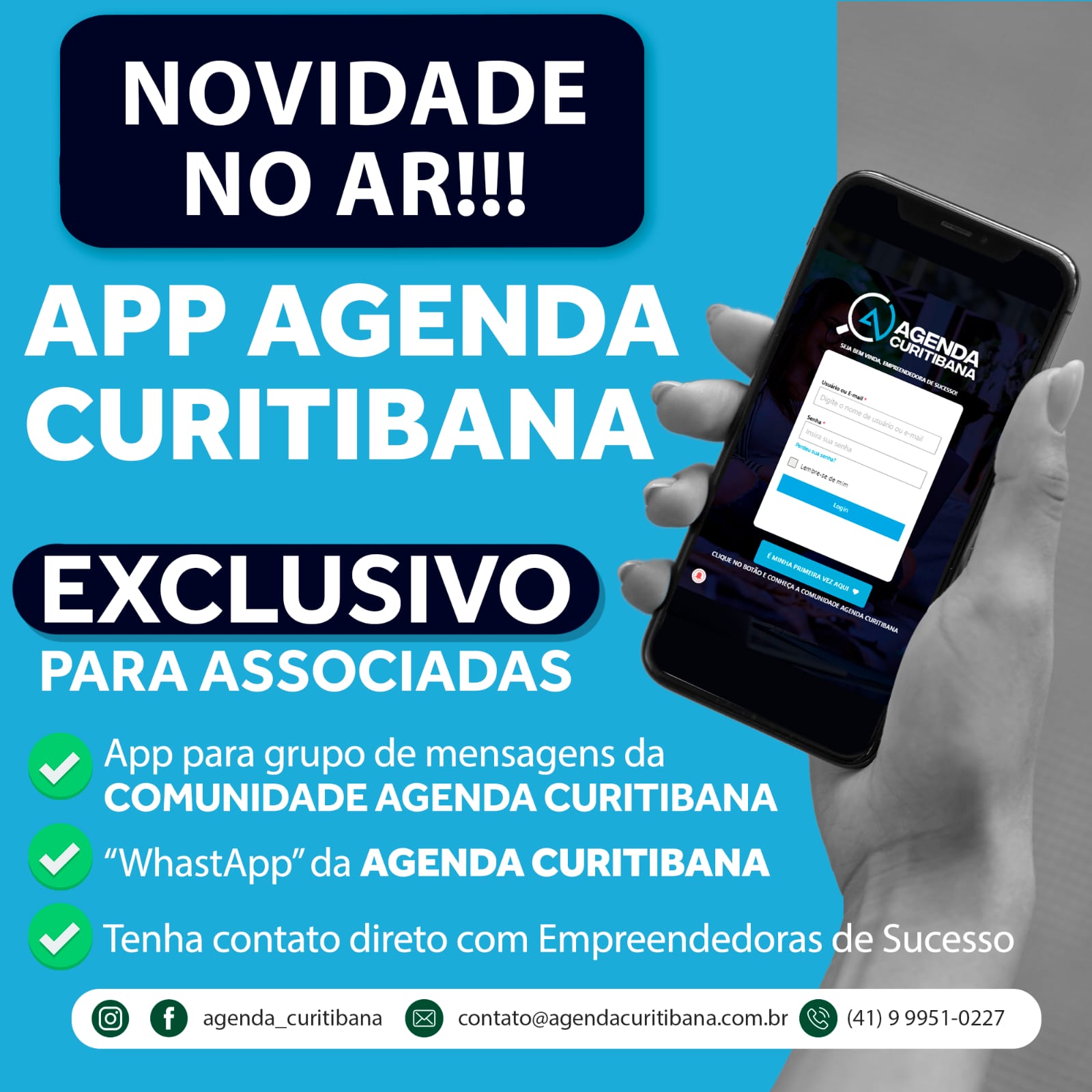 Aplicativo Comunidade Agenda Curitibana